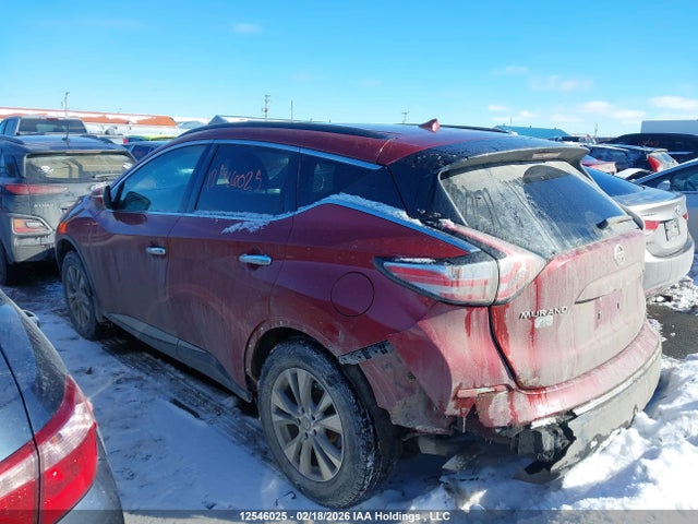 5N1AZ2MH1FN260288 Nissan Murano S/sl/sv/platinum