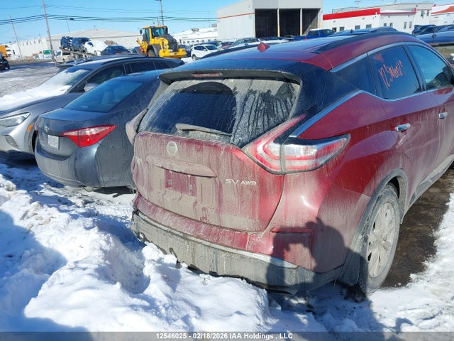5N1AZ2MH1FN260288 Nissan Murano S/sl/sv/platinum