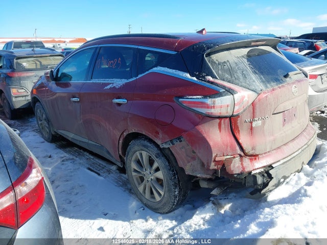 5N1AZ2MH1FN260288 Nissan Murano S/sl/sv/platinum
