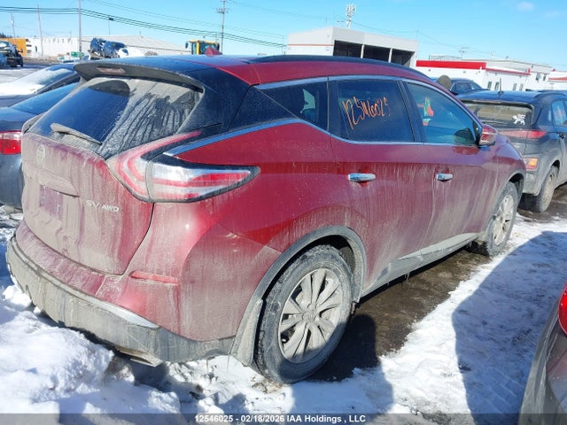 5N1AZ2MH1FN260288 Nissan Murano S/sl/sv/platinum