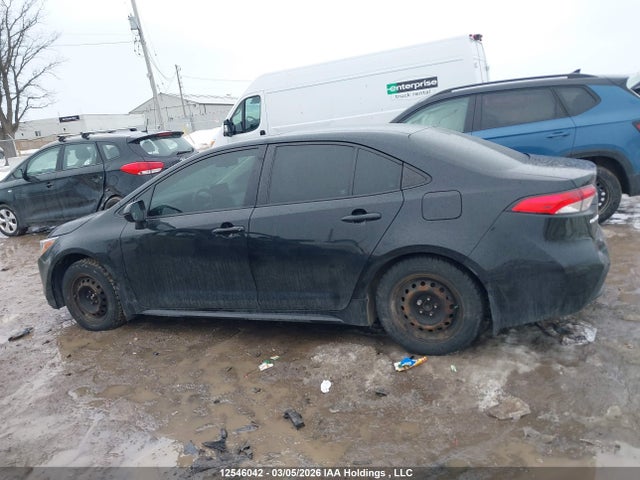 2021 Toyota Corolla Le მანქანა იყიდება აუქციონზე, vin: 5YFBPMBEXMP156417, აუქციონის ნომერი: 12546042