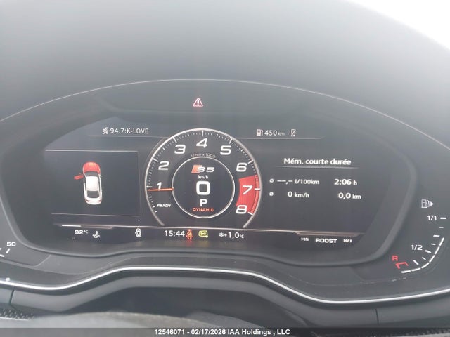 Aukcja sprzedaży 2018 Audi S5 Prestige, vin: WAUC4CF59JA090778, numer aukcji: 12546071