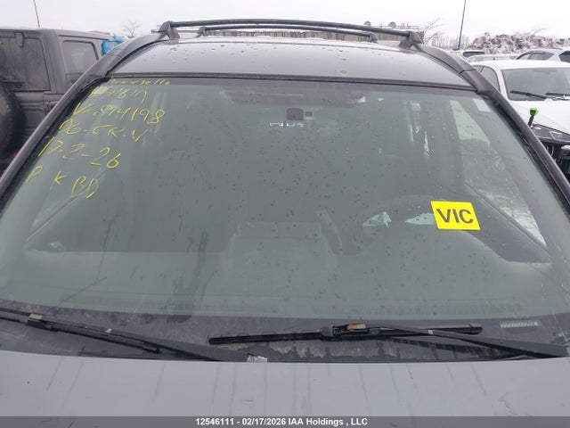 12546111 :رقم المزاد ، JHLRD78586C814198 vin ، 2006 Honda Cr-v Lx مزاد بيع