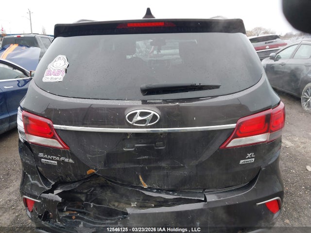 12546125 :رقم المزاد ، KM8SNDHF9HU235815 vin ، 2017 Hyundai Santa Fe مزاد بيع