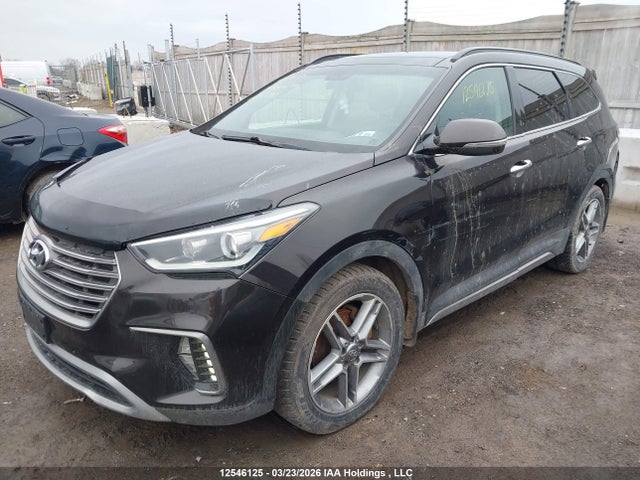 12546125 :رقم المزاد ، KM8SNDHF9HU235815 vin ، 2017 Hyundai Santa Fe مزاد بيع