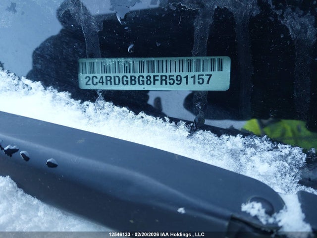2C4RDGBG8FR591157 Dodge Grand Caravan Se/sxt