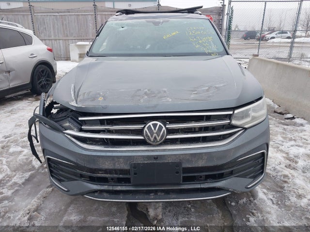 Продажа на аукционе авто 2022 Volkswagen Tiguan Sel R-line, vin: 3VV4B7AX3NM018529, номер лота: 12546155