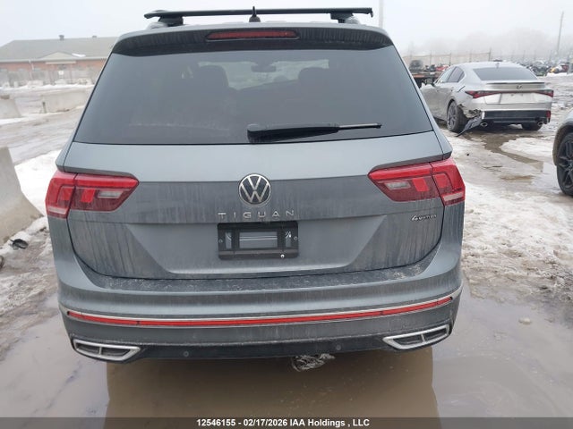 Продажа на аукционе авто 2022 Volkswagen Tiguan Sel R-line, vin: 3VV4B7AX3NM018529, номер лота: 12546155