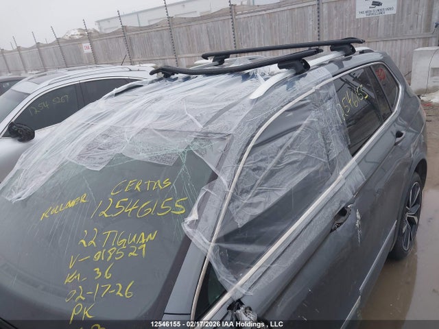 Продажа на аукционе авто 2022 Volkswagen Tiguan Sel R-line, vin: 3VV4B7AX3NM018529, номер лота: 12546155