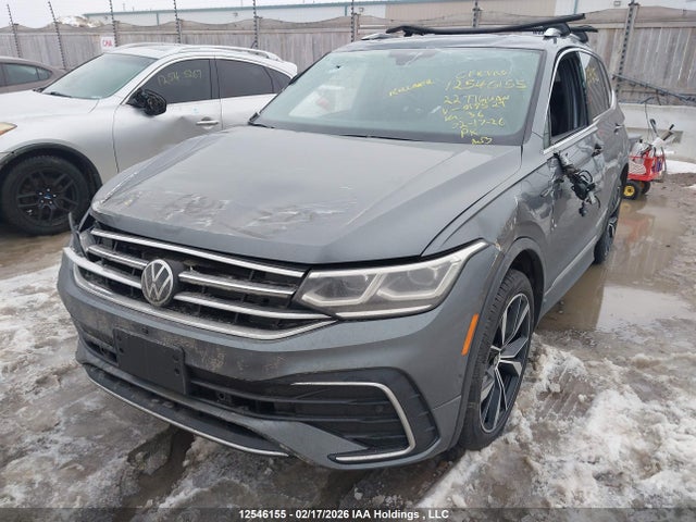 Продажа на аукционе авто 2022 Volkswagen Tiguan Sel R-line, vin: 3VV4B7AX3NM018529, номер лота: 12546155