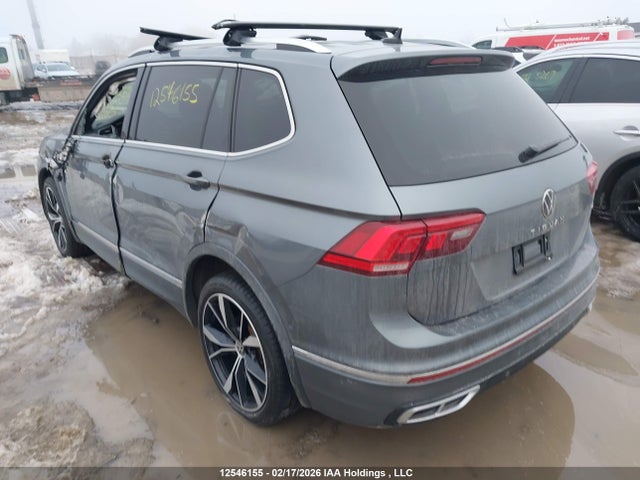 Продажа на аукционе авто 2022 Volkswagen Tiguan Sel R-line, vin: 3VV4B7AX3NM018529, номер лота: 12546155