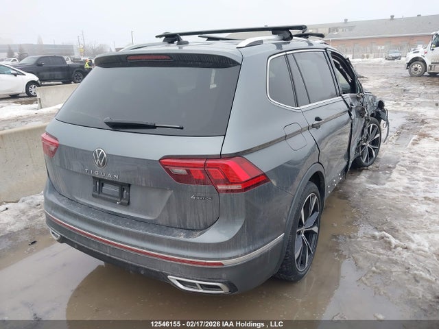 Продажа на аукционе авто 2022 Volkswagen Tiguan Sel R-line, vin: 3VV4B7AX3NM018529, номер лота: 12546155
