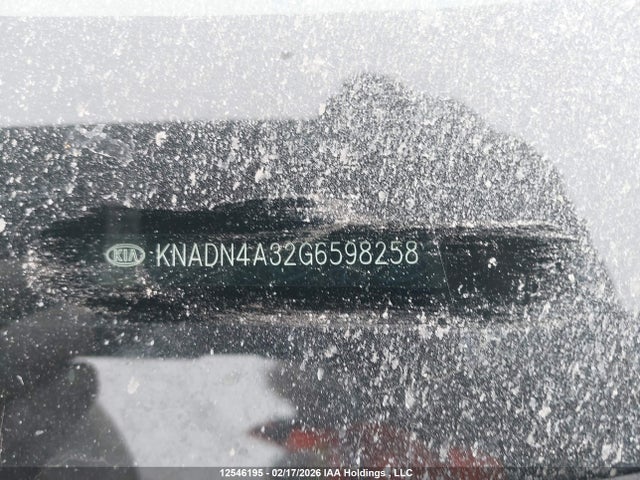 KNADN4A32G6598258 KIA Rio Ex/sx