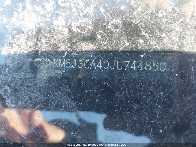12546206 :رقم المزاد ، KM8J3CA40JU744850 vin ، 2018 Hyundai Tucson مزاد بيع