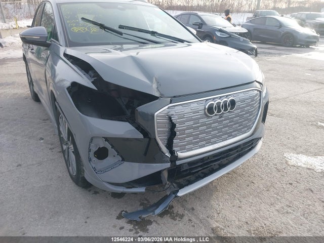 2024 Audi Q4 E-tron მანქანა იყიდება აუქციონზე, vin: WA1GUAFZ8RP086218, აუქციონის ნომერი: 12546224