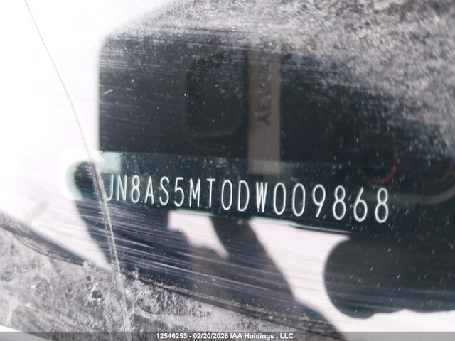 2013 Nissan Rogue მანქანა იყიდება აუქციონზე, vin: JN8AS5MT0DW009868, აუქციონის ნომერი: 12546253