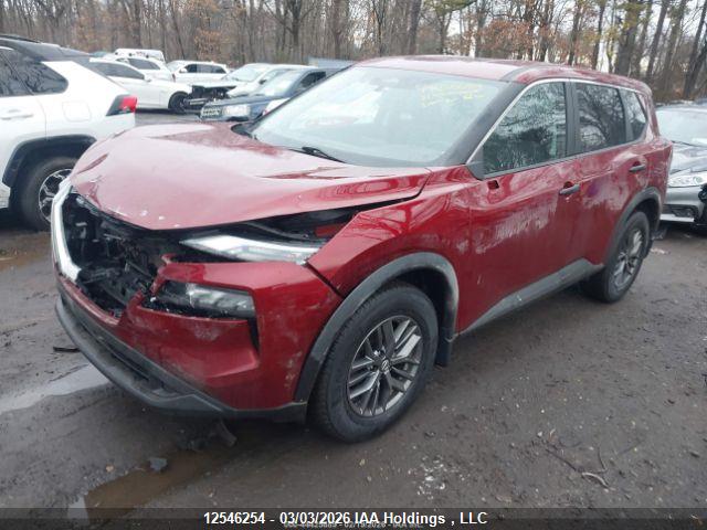 2021 Nissan Rogue S მანქანა იყიდება აუქციონზე, vin: 5N1AT3AB2MC779155, აუქციონის ნომერი: 12546254