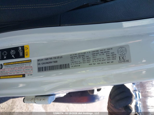 1C4RJXN63RW179008 Jeep JEEP