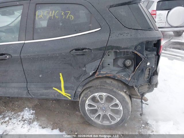 12546370 :رقم المزاد ، MAJ6S3KL5NC471134 vin ، 2022 Ford Ecosport Titanium مزاد بيع