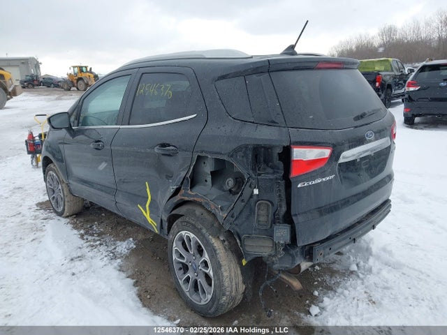 12546370 :رقم المزاد ، MAJ6S3KL5NC471134 vin ، 2022 Ford Ecosport Titanium مزاد بيع