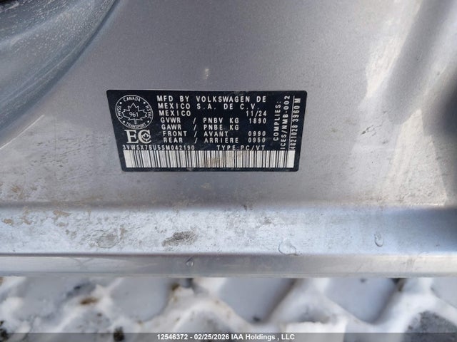 3VWSX7BU5SM042190 Volkswagen Jetta