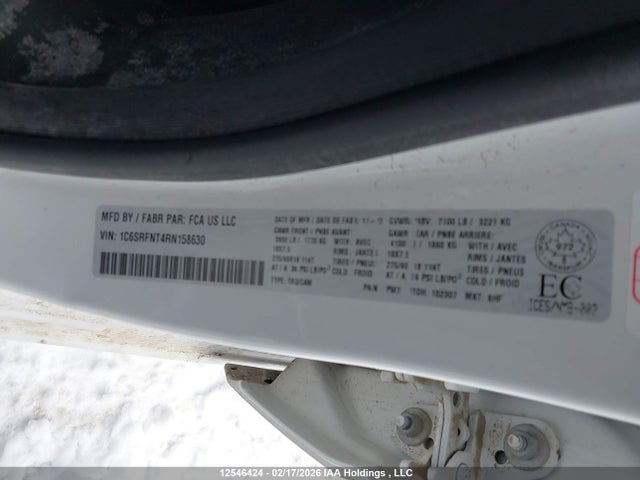 RAM 1500 Tradesman 2024 1C6SRFNT4RN158630 Image 9