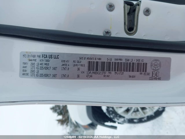 Jeep Cherokee Sport 2019 1C4PJMAB5KD213797 Image 9
