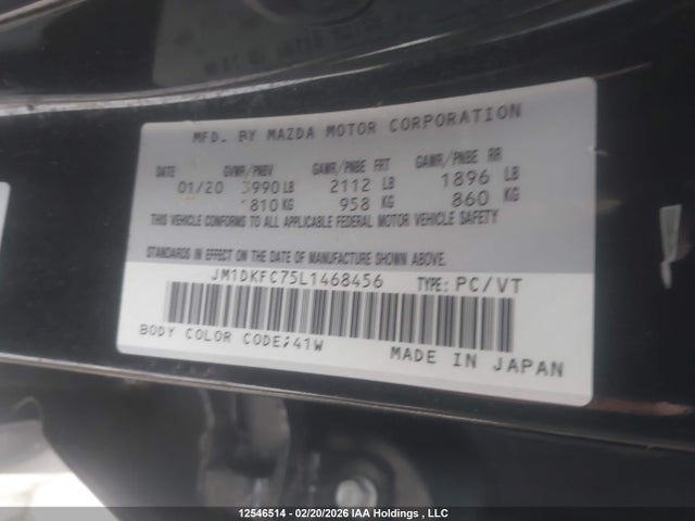 JM1DKFC75L1468456 Mazda Cx-3 Gs