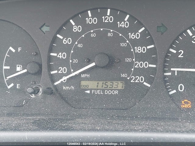 12546543 :رقم المزاد ، JT2BG22K510592276 vin ، 2001 Toyota Camry Ce/le مزاد بيع