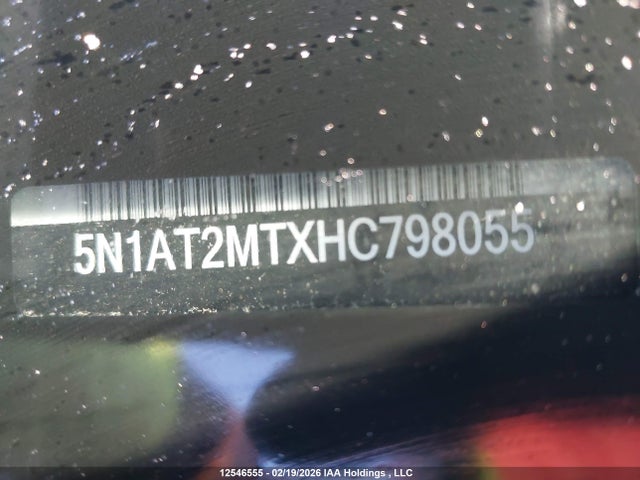 5N1AT2MTXHC798055 Nissan ROGUE S/SV