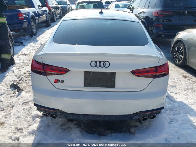 12546591 :رقم المزاد ، WAUB4CF56NA007583 vin ، 2022 Audi S5 Prestige مزاد بيع