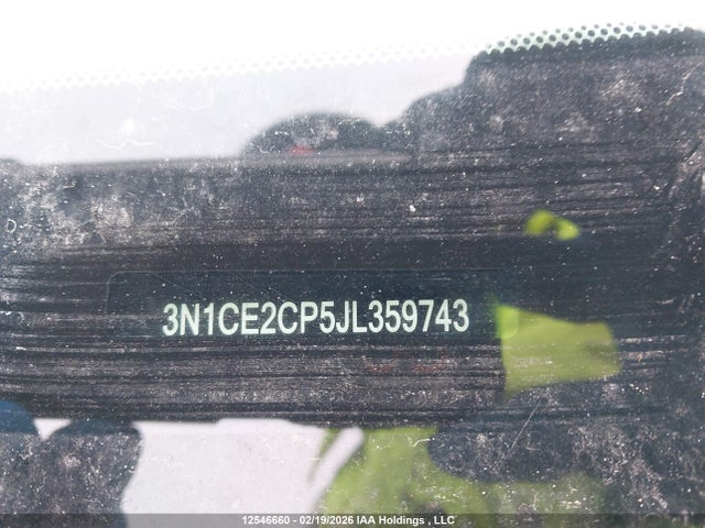 3N1CE2CP5JL359743 Nissan Versa Note S/sr/sv