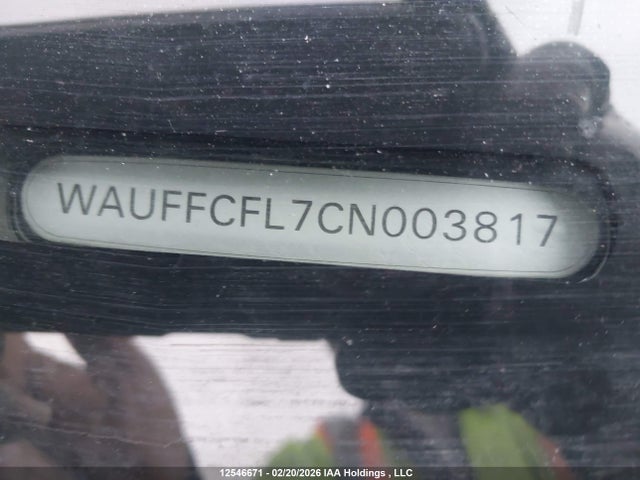 Aukcja sprzedaży 2012 Audi A4 Premium, vin: WAUFFCFL7CN003817, numer aukcji: 12546671