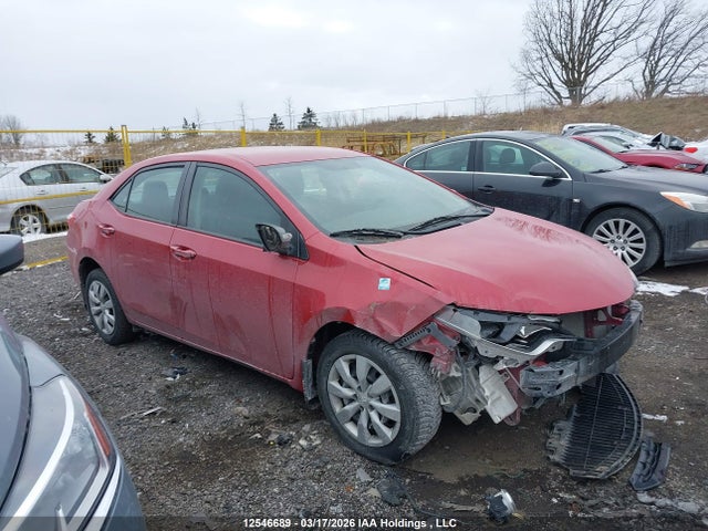Aukcja sprzedaży 2015 Toyota Corolla L/le/le Pls/prm/s/s Pls, vin: 2T1BURHE3FC318050, numer aukcji: 12546689