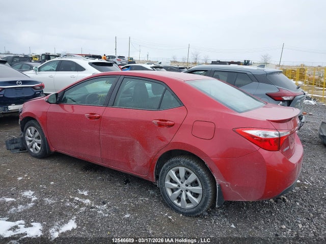 Aukcja sprzedaży 2015 Toyota Corolla L/le/le Pls/prm/s/s Pls, vin: 2T1BURHE3FC318050, numer aukcji: 12546689