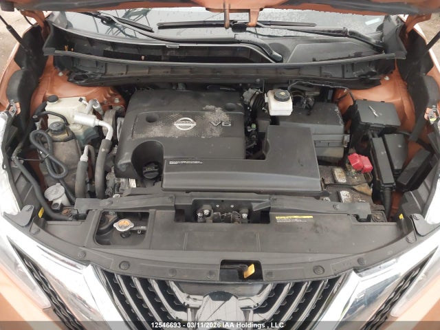 5N1AZ2MH9JN173084 Nissan Murano S/sl/sv/platinum