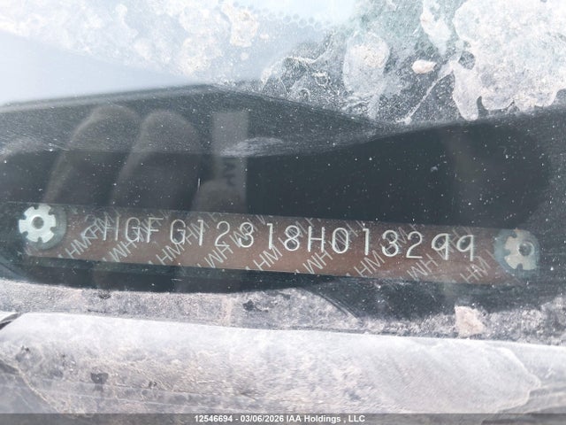 Aukcja sprzedaży 2008 Honda Civic, vin: 2HGFG12318H013299, numer aukcji: 12546694
