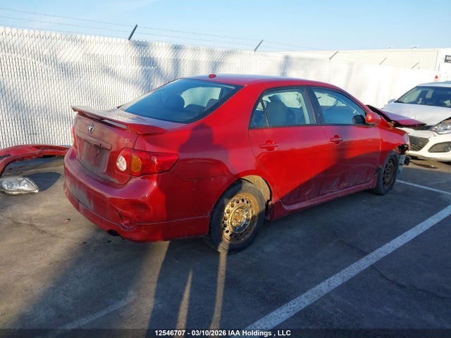12546707 :رقم المزاد ، 2T1BU40E99C101248 vin ، 2009 Toyota Corolla S مزاد بيع