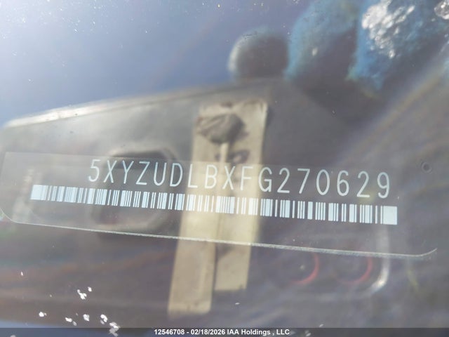 5XYZUDLBXFG270629 Hyundai SANTA FE SPORT