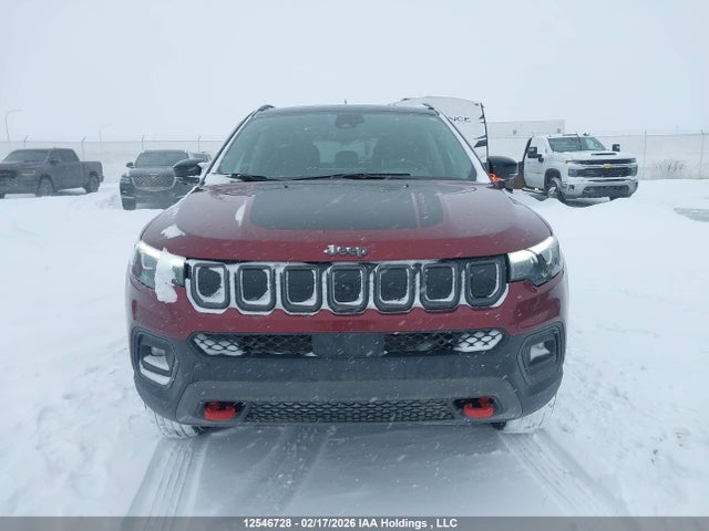 Aukcja sprzedaży 2022 Jeep Compass Trailhawk, vin: 3C4NJDDBXNT220603, numer aukcji: 12546728
