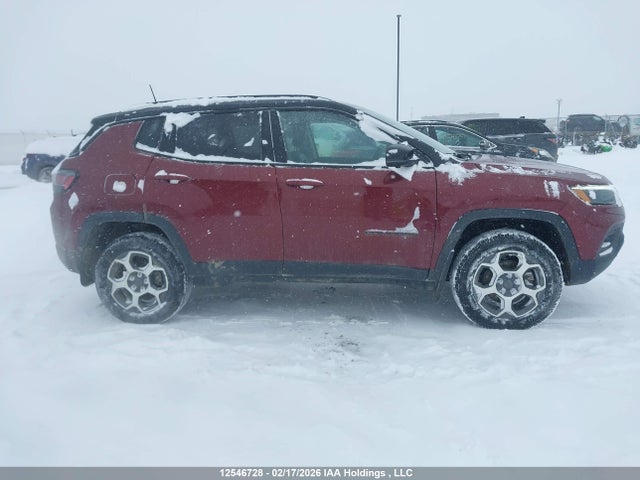 Aukcja sprzedaży 2022 Jeep Compass Trailhawk, vin: 3C4NJDDBXNT220603, numer aukcji: 12546728