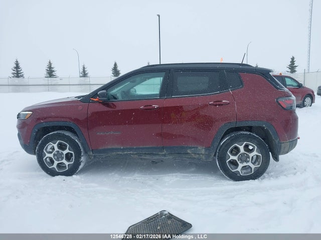 Aukcja sprzedaży 2022 Jeep Compass Trailhawk, vin: 3C4NJDDBXNT220603, numer aukcji: 12546728
