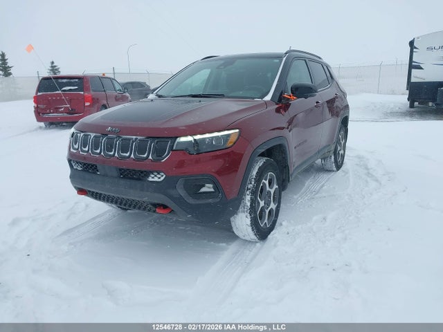 Aukcja sprzedaży 2022 Jeep Compass Trailhawk, vin: 3C4NJDDBXNT220603, numer aukcji: 12546728