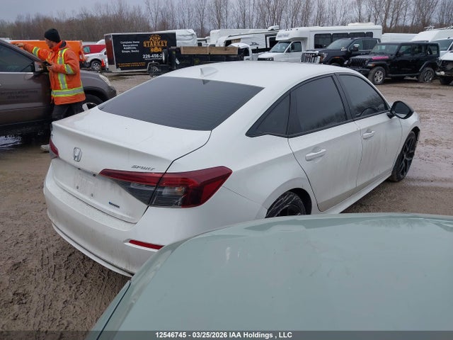 2025 Honda Civic Sport Hybrid/sport Touring Hybrid მანქანა იყიდება აუქციონზე, vin: 2HGFE4F83SH015141, აუქციონის ნომერი: 12546745