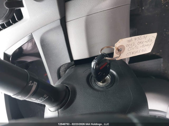 2012 Honda Civic Ex-l მანქანა იყიდება აუქციონზე, vin: 2HGFB2F91CH118128, აუქციონის ნომერი: 12546753