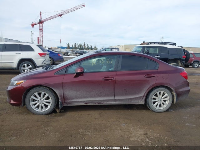 Продаж на аукціоні авто 2012 Honda Civic Exl, vin: 2HGFB2F90CH001883, номер лоту: 12546767