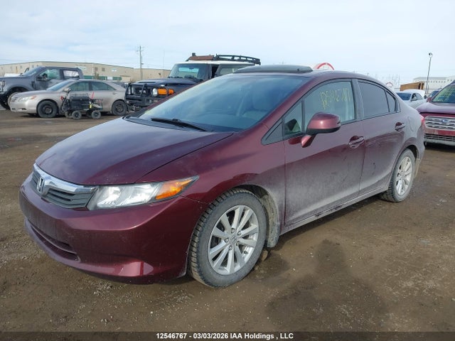 Продаж на аукціоні авто 2012 Honda Civic Exl, vin: 2HGFB2F90CH001883, номер лоту: 12546767
