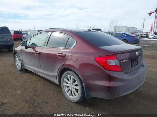 Продаж на аукціоні авто 2012 Honda Civic Exl, vin: 2HGFB2F90CH001883, номер лоту: 12546767