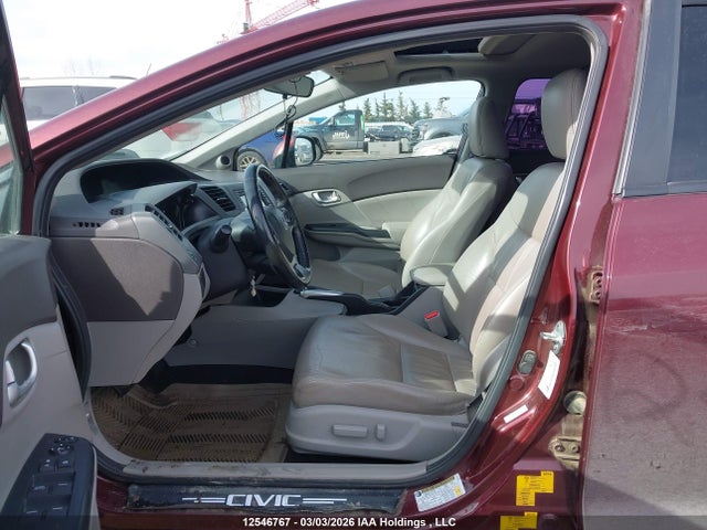 Продаж на аукціоні авто 2012 Honda Civic Exl, vin: 2HGFB2F90CH001883, номер лоту: 12546767