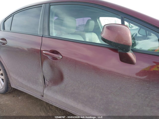 Продаж на аукціоні авто 2012 Honda Civic Exl, vin: 2HGFB2F90CH001883, номер лоту: 12546767